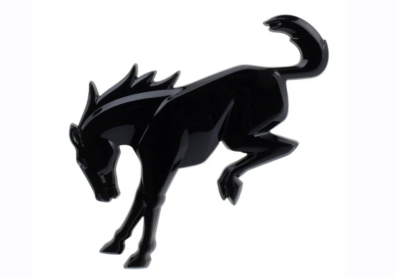 Ford Racing 2021 Bronco Rear Emblem - Black - Image 6
