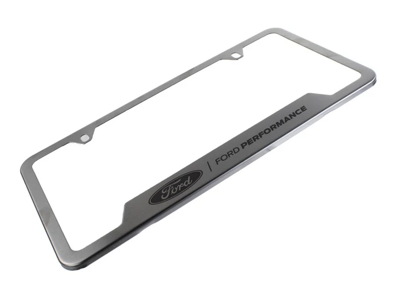 Ford Racing Stainless Steel Ford Performance License Plate Frame - Image 3