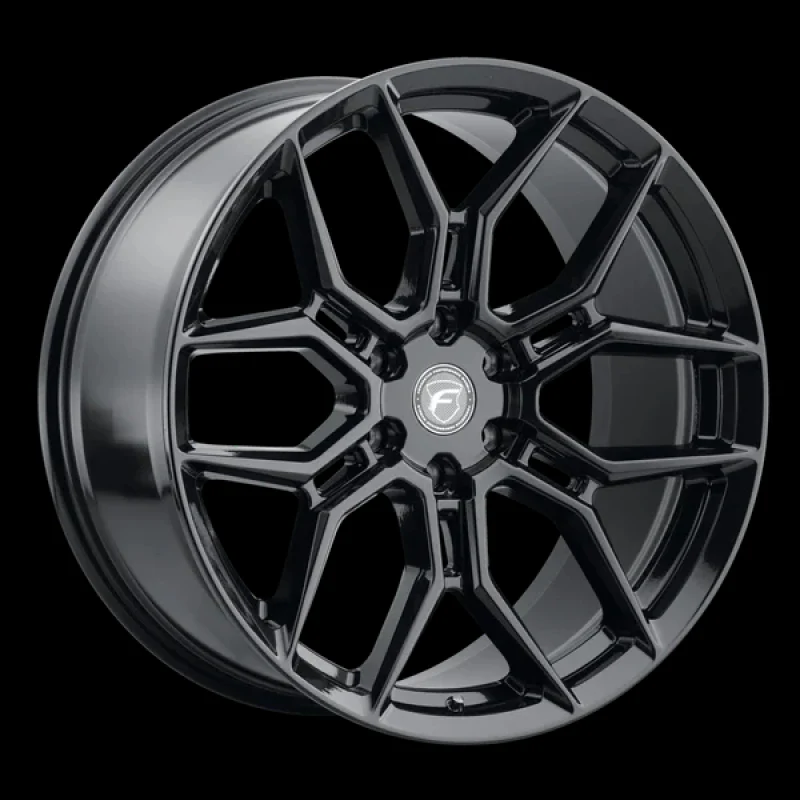 Forgestar X12 22x10 / 6x135 BP / ET30 / 6.68in BS Gloss Black Wheel - Image 3