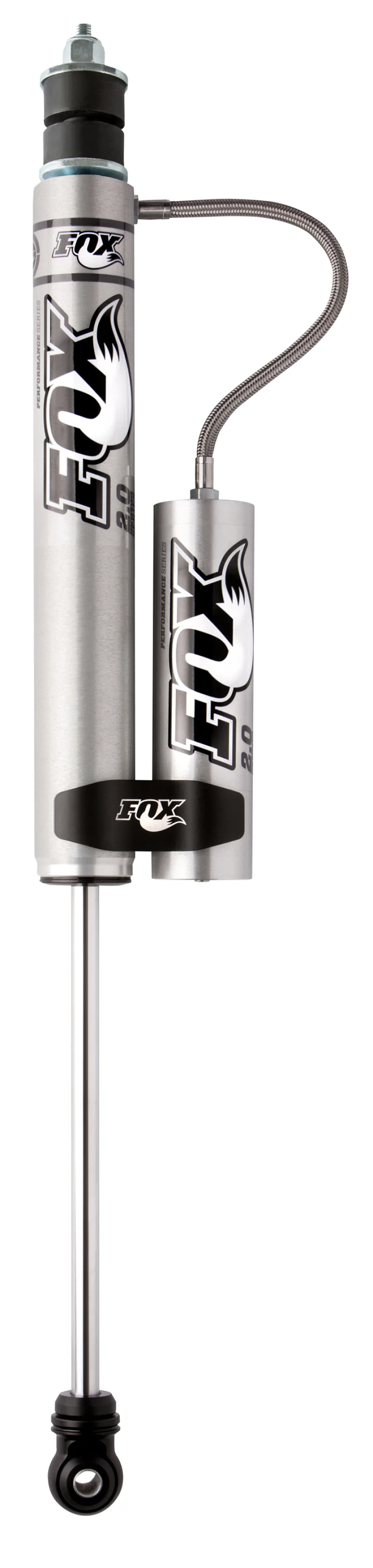 Fox 05+ Ford SD 2.0 Performance Series 8.6in. Smooth Body Remote Res. Front Shock / 0-1.5in. Lift - Image 3