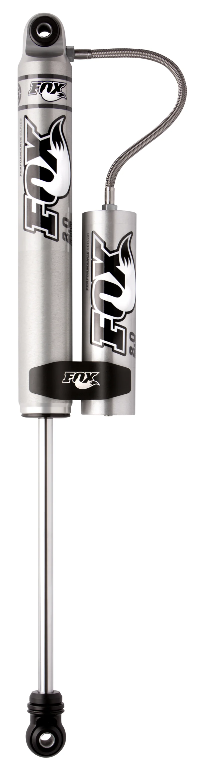 Fox 07+ Jeep JK 2.0 Performance Series 14.1in. Smooth Body Remote Res. Rear Shock / 6.5-8in. Lift - Image 3
