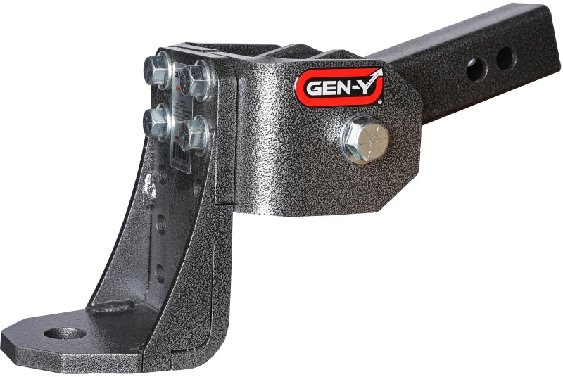Gen-Y Glyder Torsion-Flex 2in Shank 6in Drop 7K Hitch w/Ball Platform/1in Diameter Mounting Hole - Image 5