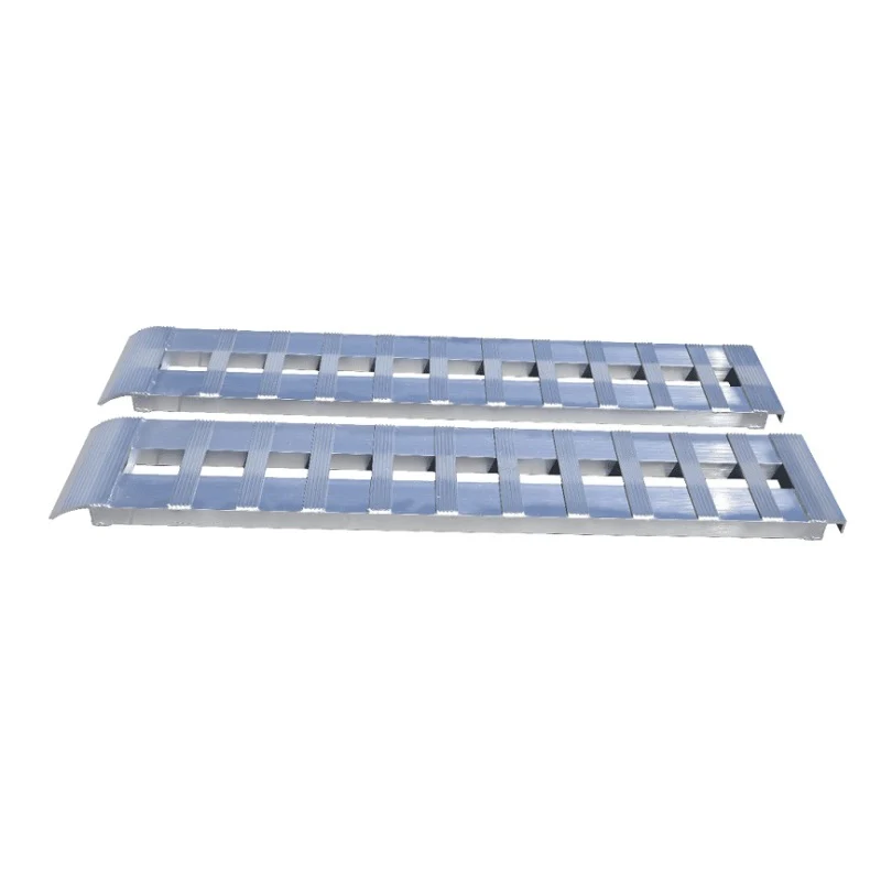 Gen-Y Heavy-Duty 8ft Aluminum Loading Ramps 15in x 96in 5K Capacity Per Ramp - Pair - Image 3