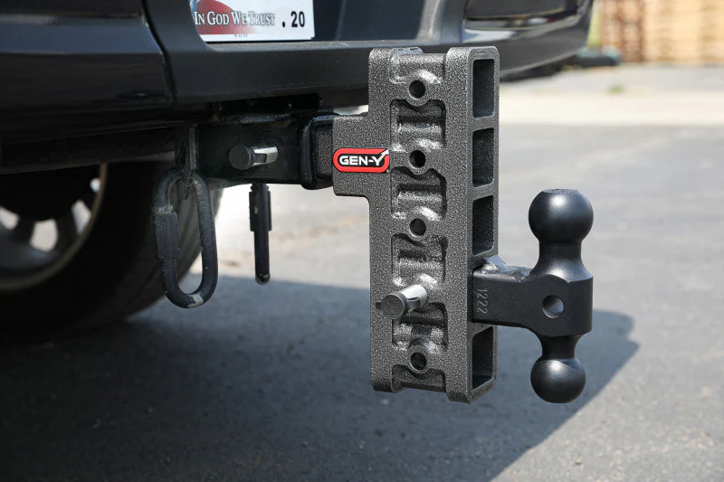 Gen-Y Mega Duty 3in Shank 6in Drop 3.5K TW 32K Hitch w/GH-0161 Dual-Ball - Image 3