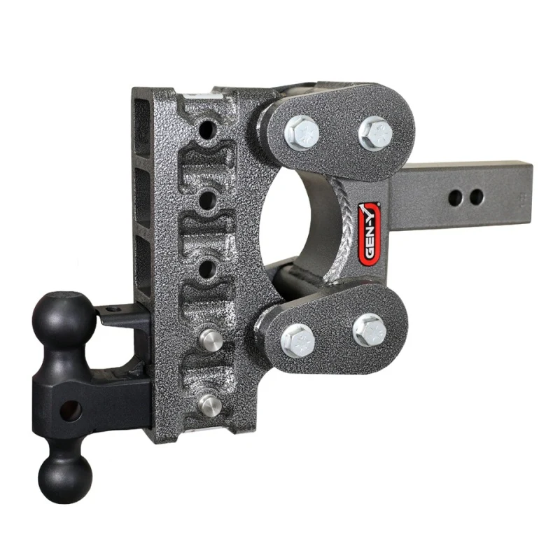 Gen-Y The Boss Torsion-Flex 2.5in Shank 7.5in Drop 16K Hitch w/GH-051 Dual-Ball/GH-032 Pintle Lock - Image 3