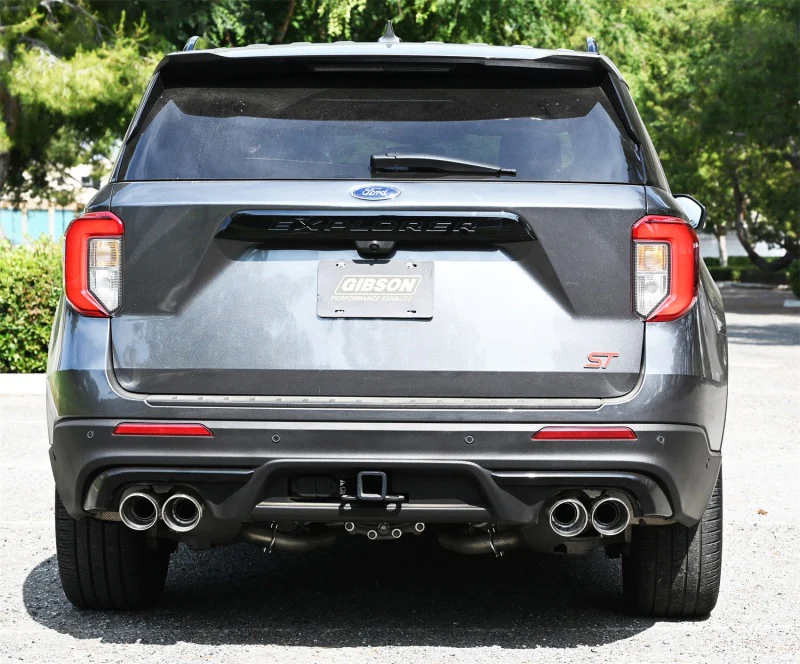 Gibson 20-21 Ford Explorer ST / Lincoln Aviator 3.0L 2.25in Axle-Back Dual Exhaust - Stainless - Image 2