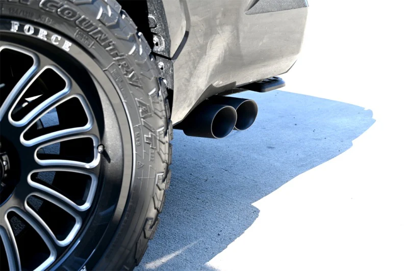 Gibson 2022 Toyota Tundra 3.5L-T V6 5.5ft bed 2.5in Cat-Back Dual Sport Exhaust - Black Elite - Image 2