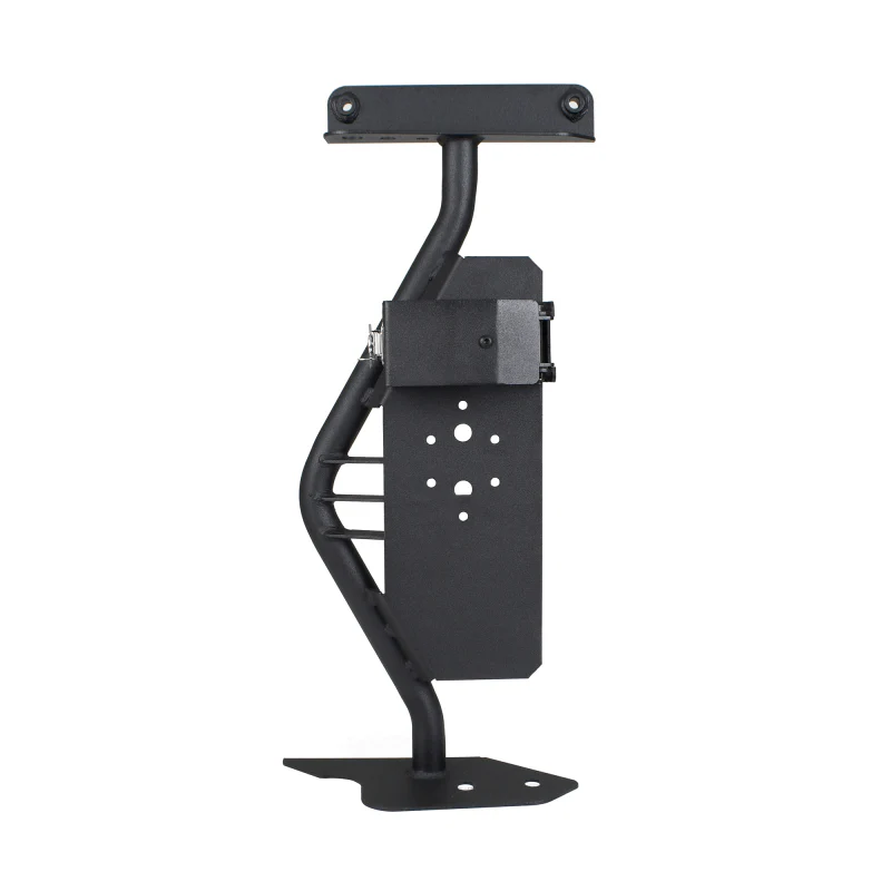 Go Rhino 18-24 Jeep Wrangler JL/JLU/JT Front Fender Jack Mount for Hi-Lift Jack - Tex. Blk - Image 2