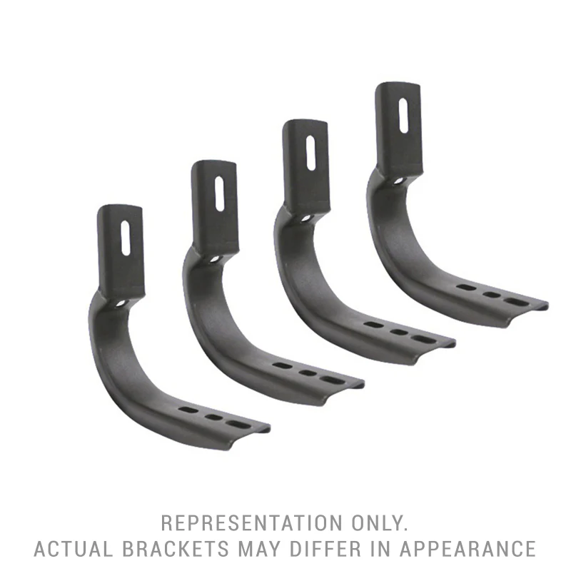 Go Rhino 19-20 Chevrolet Silverado 1500 Brackets for OE Xtreme Cab Length SideSteps - Image 4