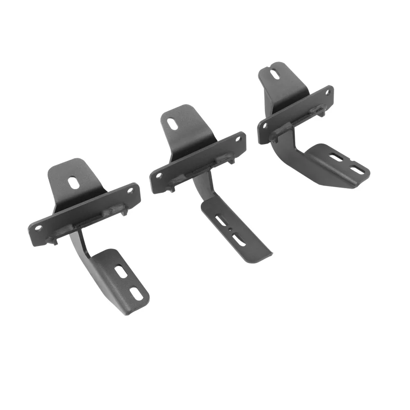 Go Rhino 2021+ Ford Bronco Brackets for RB Running Boards Textured Black - Image 3