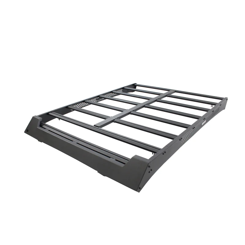 Go Rhino 22-23 Toyota Tundra CrewMax Ceros Low Profile Roof Rack - Tex. Blk - Image 2