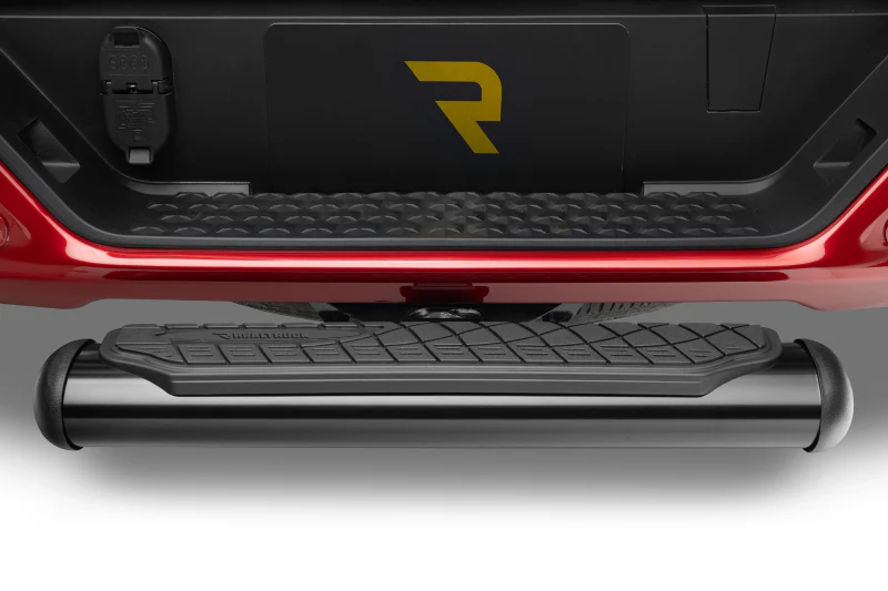 Go Rhino 4in Oval Hitch Step - Black - Image 3