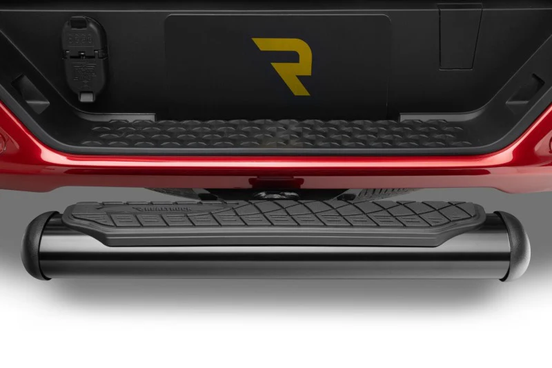 Go Rhino 4in Oval Hitch Step - Black - Image 4