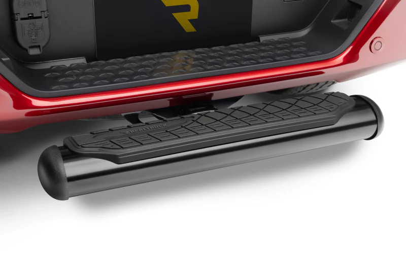 Go Rhino 4in Oval Hitch Step - Black - Image 7