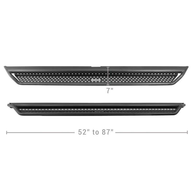 Go Rhino Dominator Extreme D1 Side Steps - Tex Blk - 73in-Boards Only No Hardware - Image 20