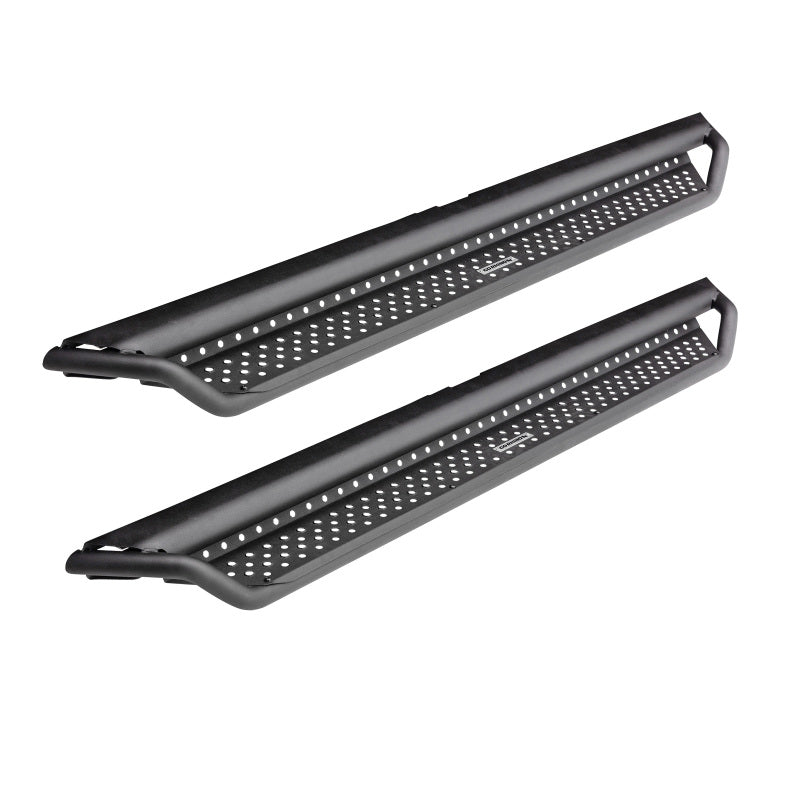 Go Rhino Dominator Extreme D1 Side Steps - Tex Blk - 87in-Boards Only No Hardware