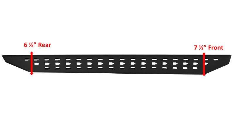 Go Rhino RB20 Running Boards - Bedliner - 73in-Boards Only No Hardware - Image 7