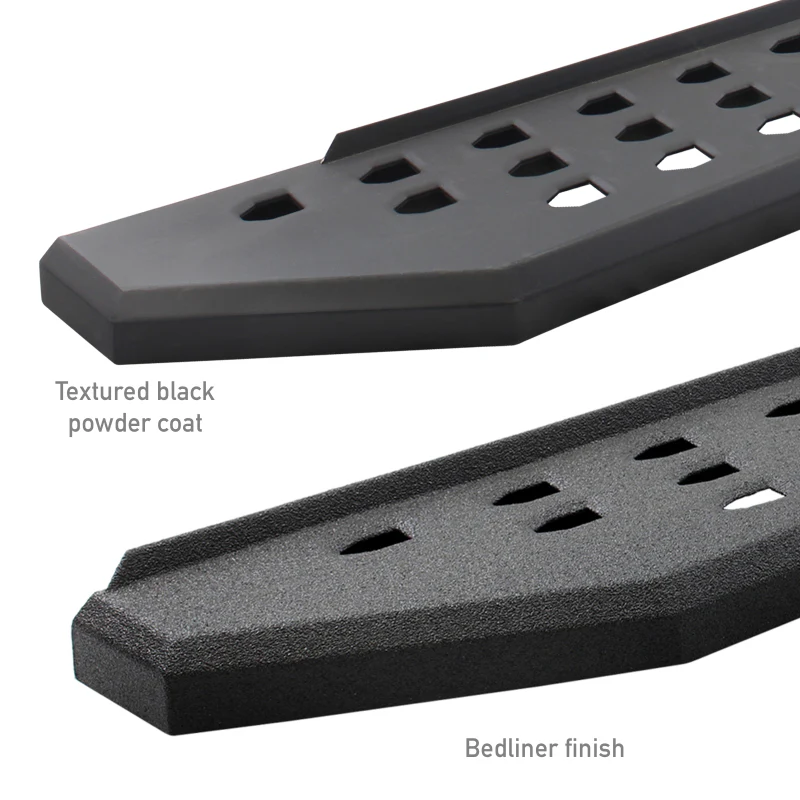 Go Rhino RB20 Running Boards - Bedliner - 80in-Boards Only No Hardware - Image 3