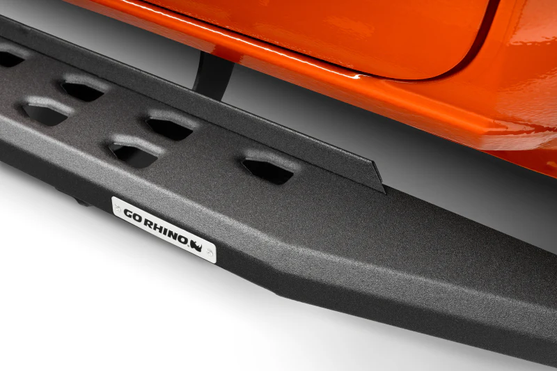 Go Rhino RB20 Slim Running Boards - Universal 87in. - Tex. Blk -Board Only no hardware - Image 3