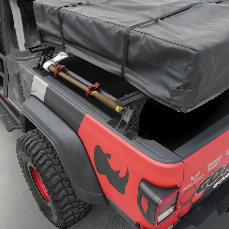 Go Rhino Universal XRS 37 3/4 Cross Rail Accessory Set - Tex. Black - Image 4