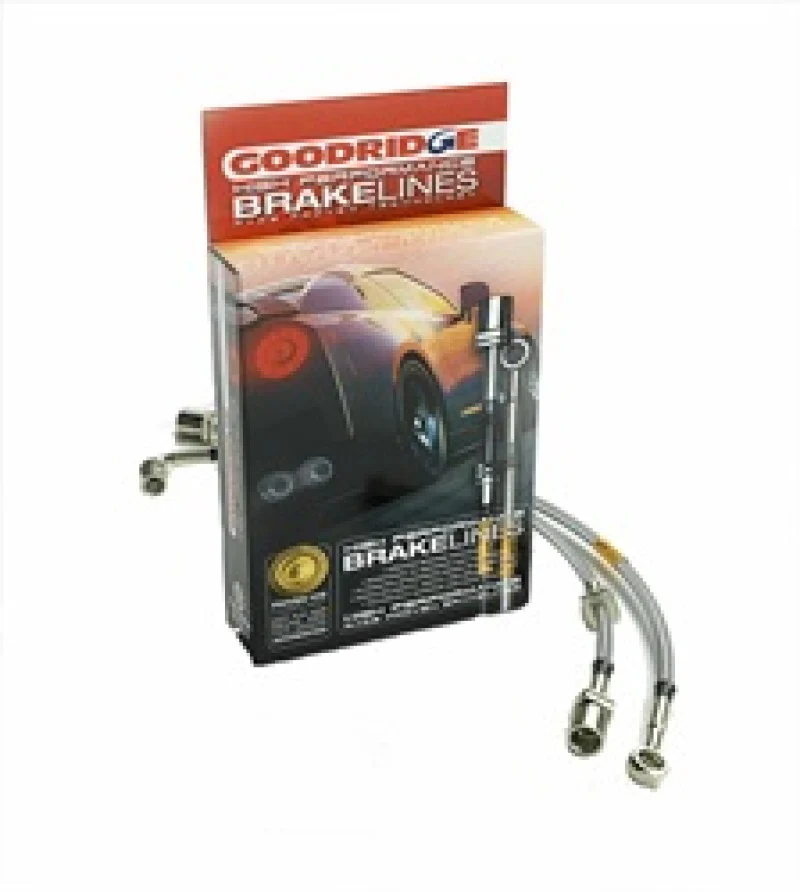 Goodridge 00-06 Chevrolet Tahoe (w/Rear Disc w/o Stabila Trak) Stainless Steel Brake Line Kit - Image 6