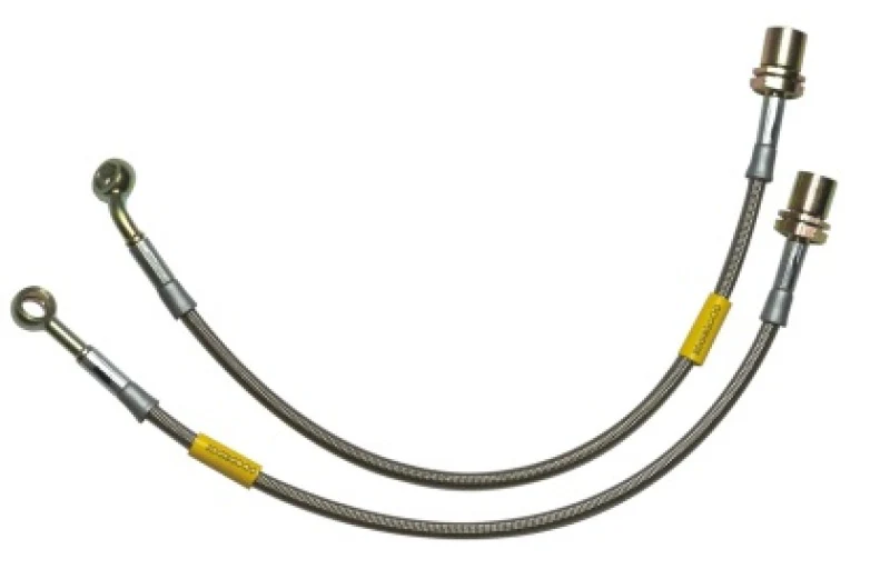 Goodridge 03-09 Nissan 350Z Stainless Steel Rear Brake Lines - Image 2