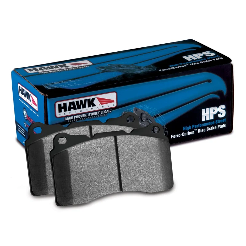 Hawk 07-08 Acura TL Type S / 99-08 Acura TL 3.2L HPS Street Rear Brake Pads - Image 6