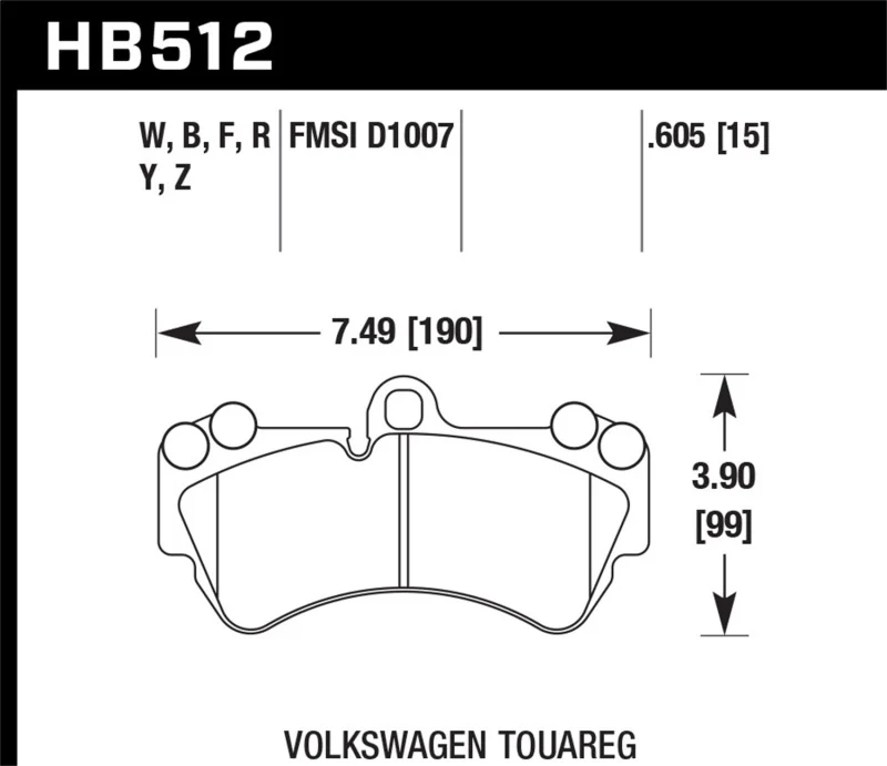 Hawk HPS Street Brake Pads - Image 2