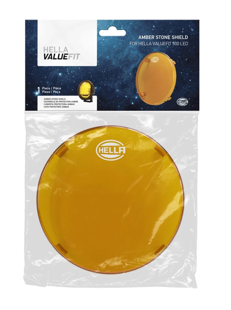 Hella 500 LED Driving Lamp 6in Amber Cover - Image 8