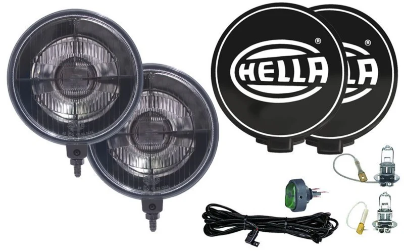 Hella 500 Series 12V Black Magic Halogen Driving Lamp Kit - Image 46