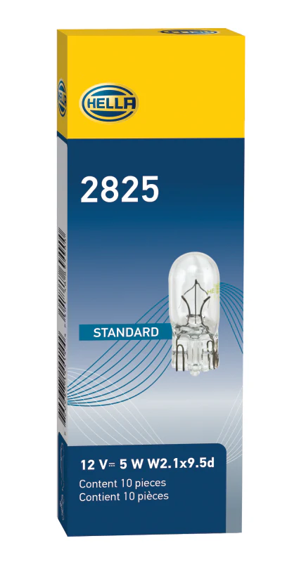Hella Bulb 2825 12V 5W 4CP W2.1x9.5d T3.25 - Image 4