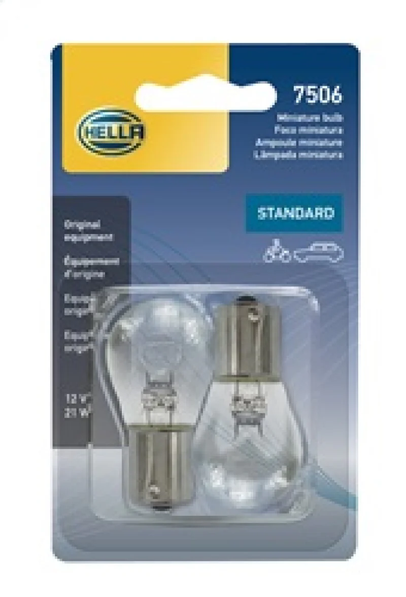 Hella Bulb 7506 12V 21W Ba15S S8 (2) - Image 5