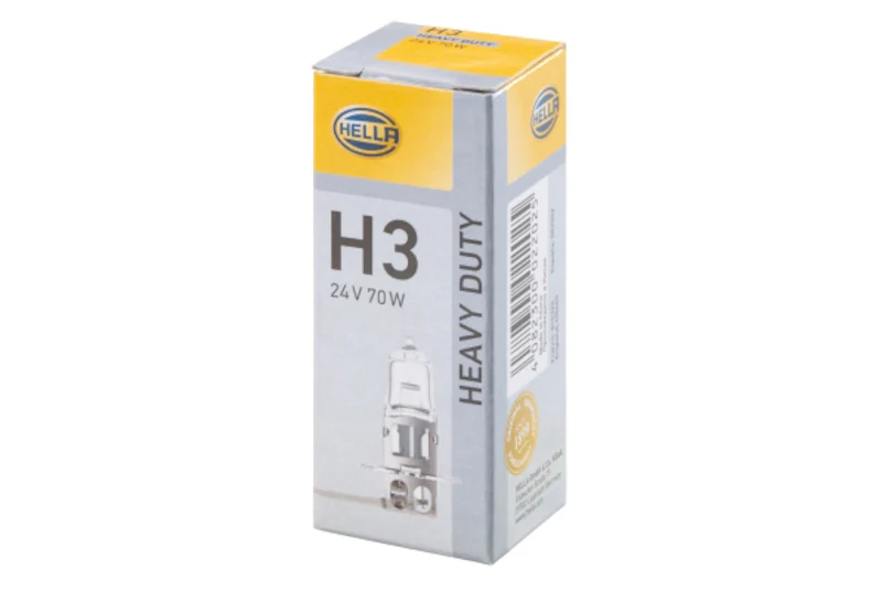 Hella H3 24V/70W PK22s T3.25 Halogen Bulb - Image 4