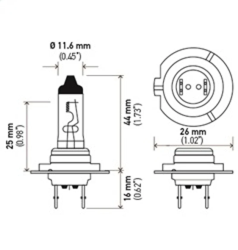 Hella Halogen H7 Bulb - Image 4