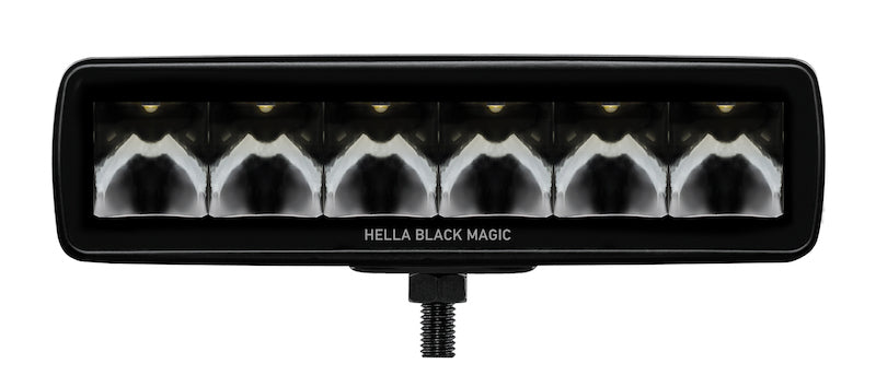 Hella Universal Black Magic 6 L.E.D. Mini Light Bar - Spot Beam - Image 25