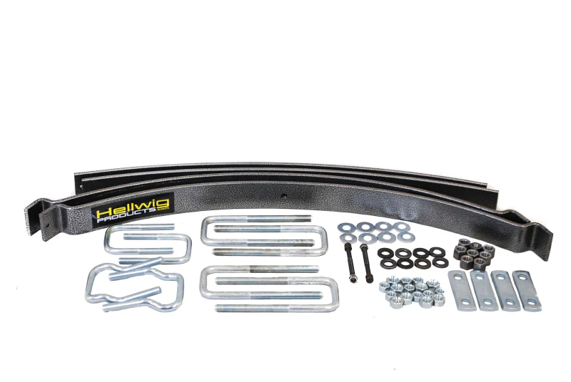Hellwig 00-06 Toyota Tundra 2/4WD 2 Leaf Pro Series Helper Spring - Up To 2500lb Level Load Capacity - Image 3