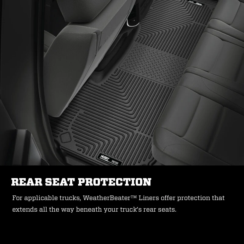 Husky Liners 03-08 Dodge Ram 1500/2500/3500 Quad Cab WeatherBeater Combo Gray Floor Liners - Image 7