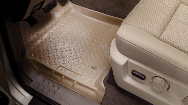 Husky Liners 04 1/2-08 F-150 Super Cab Classic Style 2nd Row Black Floor Liners - Image 2