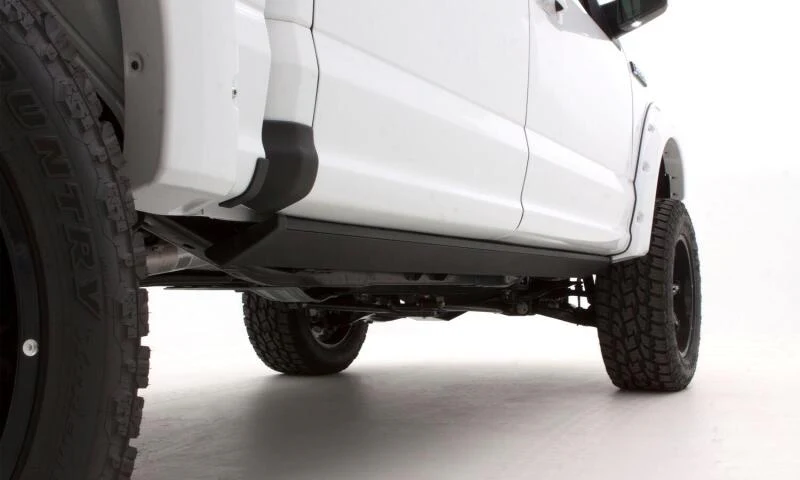 Husky Liners 07-13 GMC Sierra 1500 CC Trail Armor Rocker Panel & Sill Plate Cover (4pc) - Tex. Blk - Image 2
