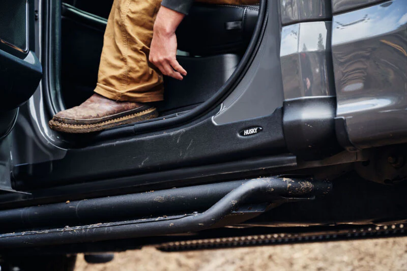 Husky Liners 09-14 Ford F-150 Supercab Trail Armor Rocker Panel & Sill Plate Cover (4pc) - Tex. Blk - Image 4
