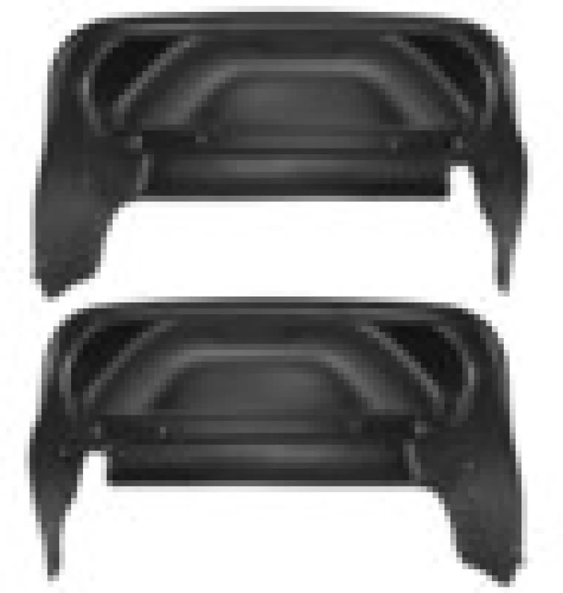Husky Liners 14-17 GMC Sierra Black Rear Wheel Well Guards - Image 2