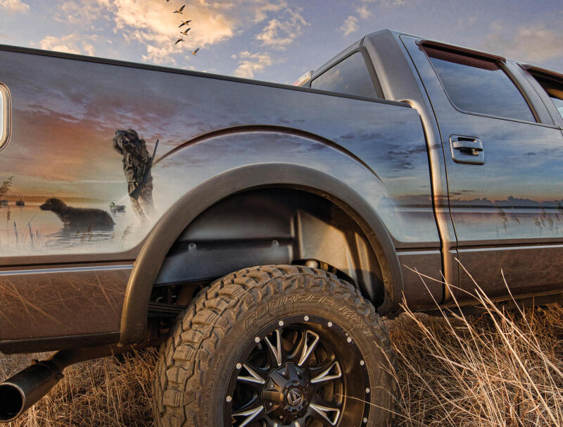 Husky Liners 15-20 Ford F-150 Black Rear Wheel Well Guards - Image 2