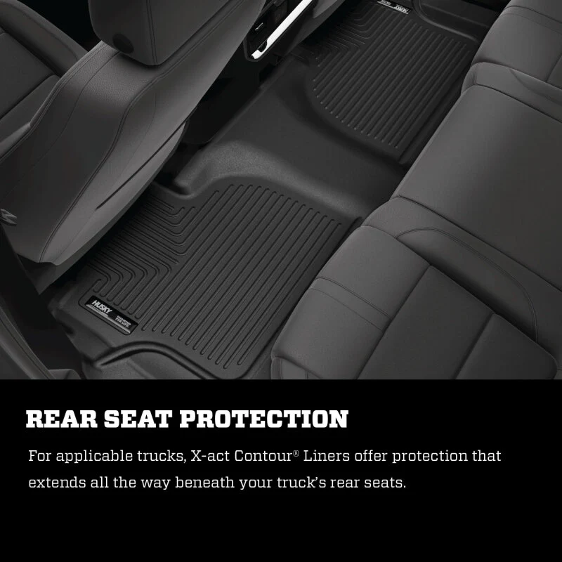 Husky Liners 15 Chevy Colorado / GMC Canyon X-Act Contour Black Front Floor Liners - Image 9