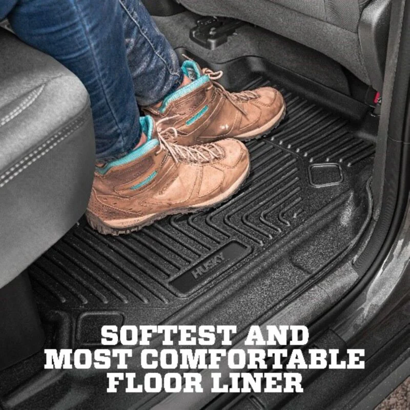 Husky Liners 18-26 Volkswagen Atlas X-Act Contour Black Floor Liners (3rd Seat) - Image 13