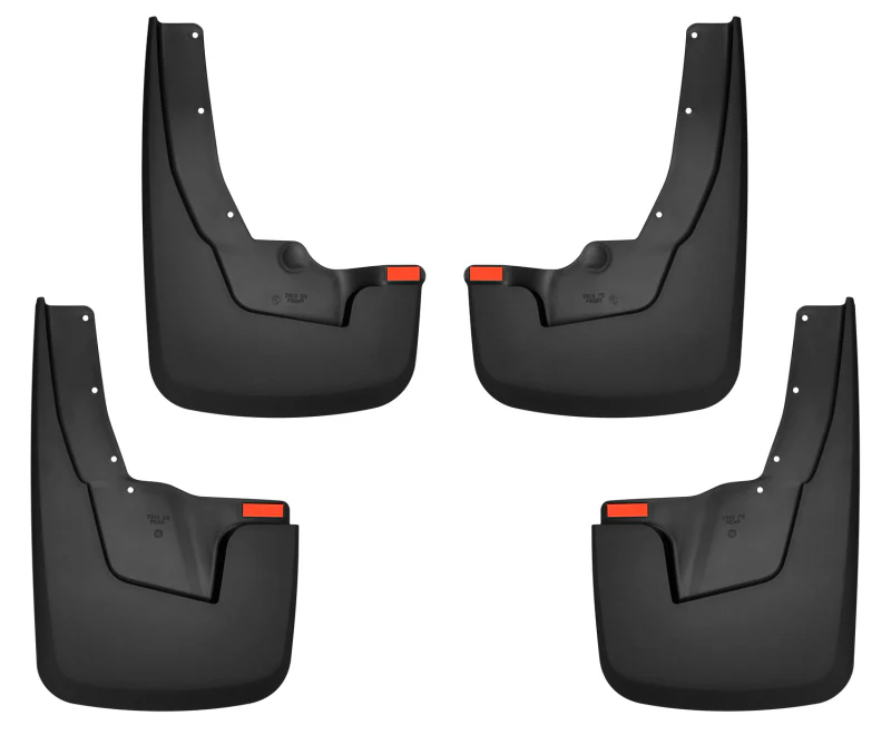 Husky Liners 19-22 RAM 1500 w/ OEM Fender Flares Custom-Molded Front & Rear Mud Guards