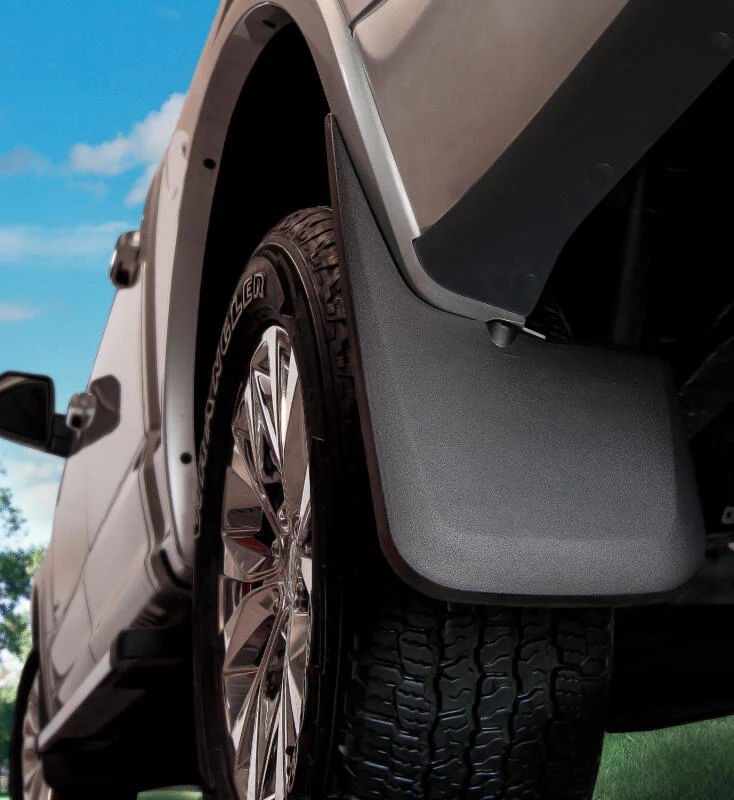 Husky Liners 2015-2017 Ford F-150 w/o Fender Flares Front and Rear Mud Guards - Black - Image 2