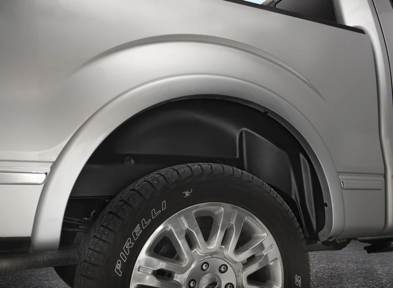 Husky Liners 2017 Ford F-250 Super Duty / 2017 Ford F-350 Super Duty Black Rear Wheel Well Guards - Image 7