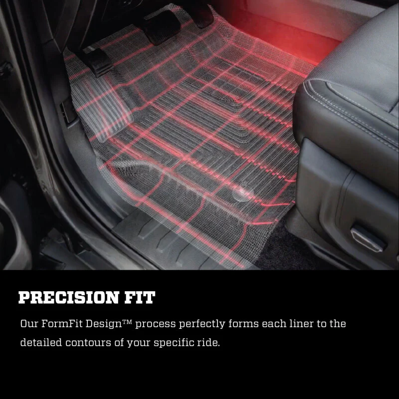Husky Liners 2019 RAM 1500 Crew Cab/Quad Cab X-Act Contour Black Front Floor Liners - Image 4