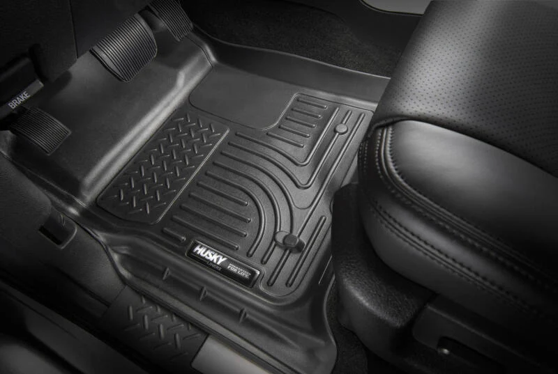 Husky Liners 2020 Ford Explorer WeatherBeater 3rd Seat Black Floor Liners - Image 6