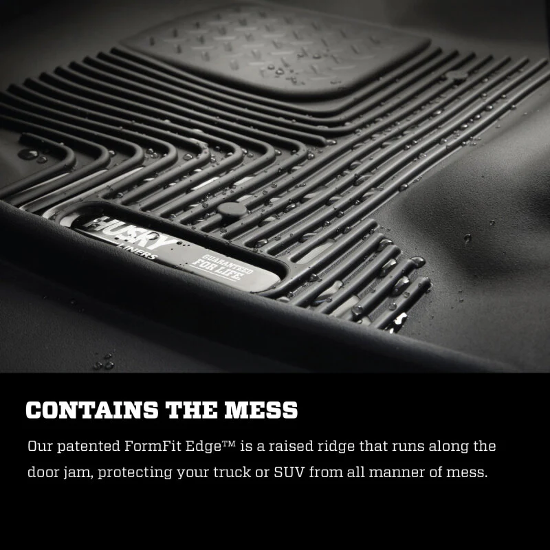 Husky Liners 2020+ Ford Explorer X-Act Contour Black Front Floor Liners - Image 7
